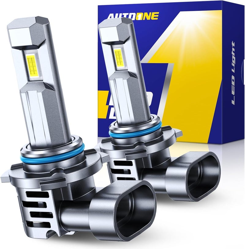 AUTOONE Upgraded 9005 HB3 Fog Bulbs, 700% Bright 24000 Lumens - Image 1